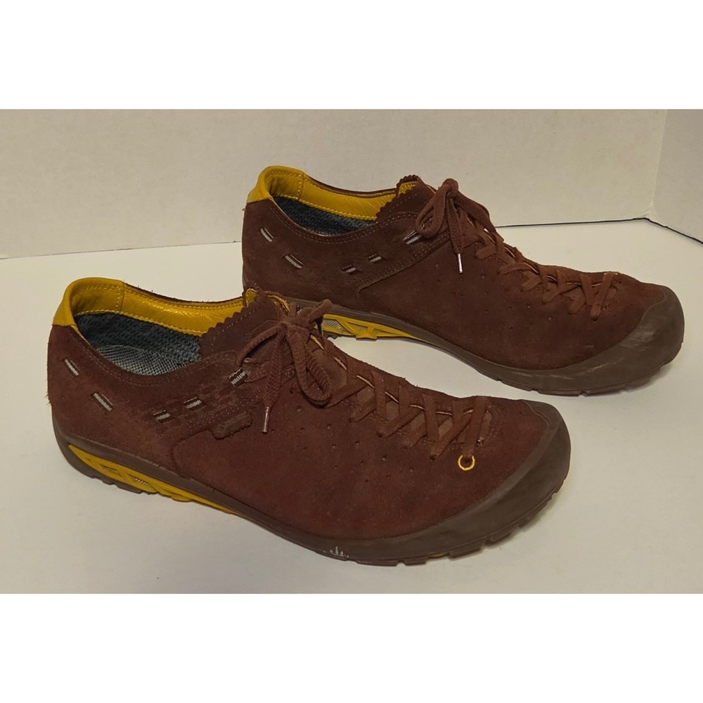 Salewa MS Ramble GTX Mens Hiking Shoes Suede Gore-Tex Waterproof Brown Size 10